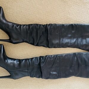 Steve Madden Black Heeled Boots